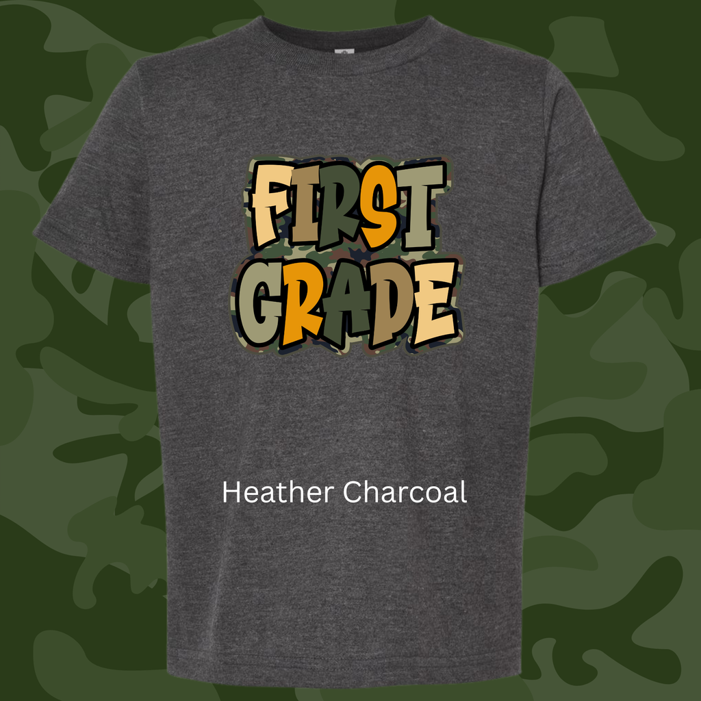 Camo Back-to-School Tee (Grade Levels K-3rd)