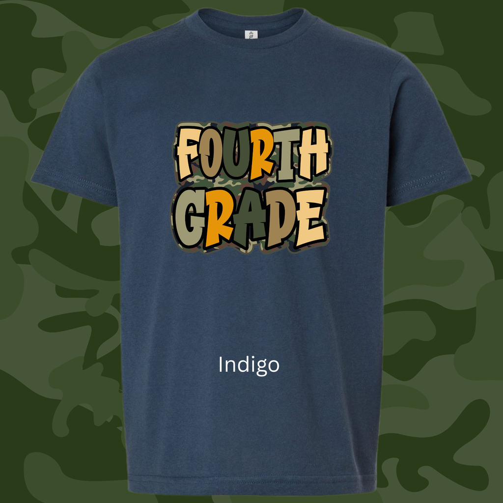 Camo Back-to-School Tee (Grade Levels 4th-6th)