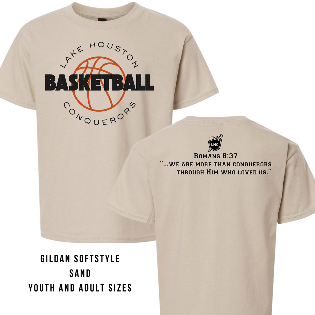 LHC Basketball Outline Tee