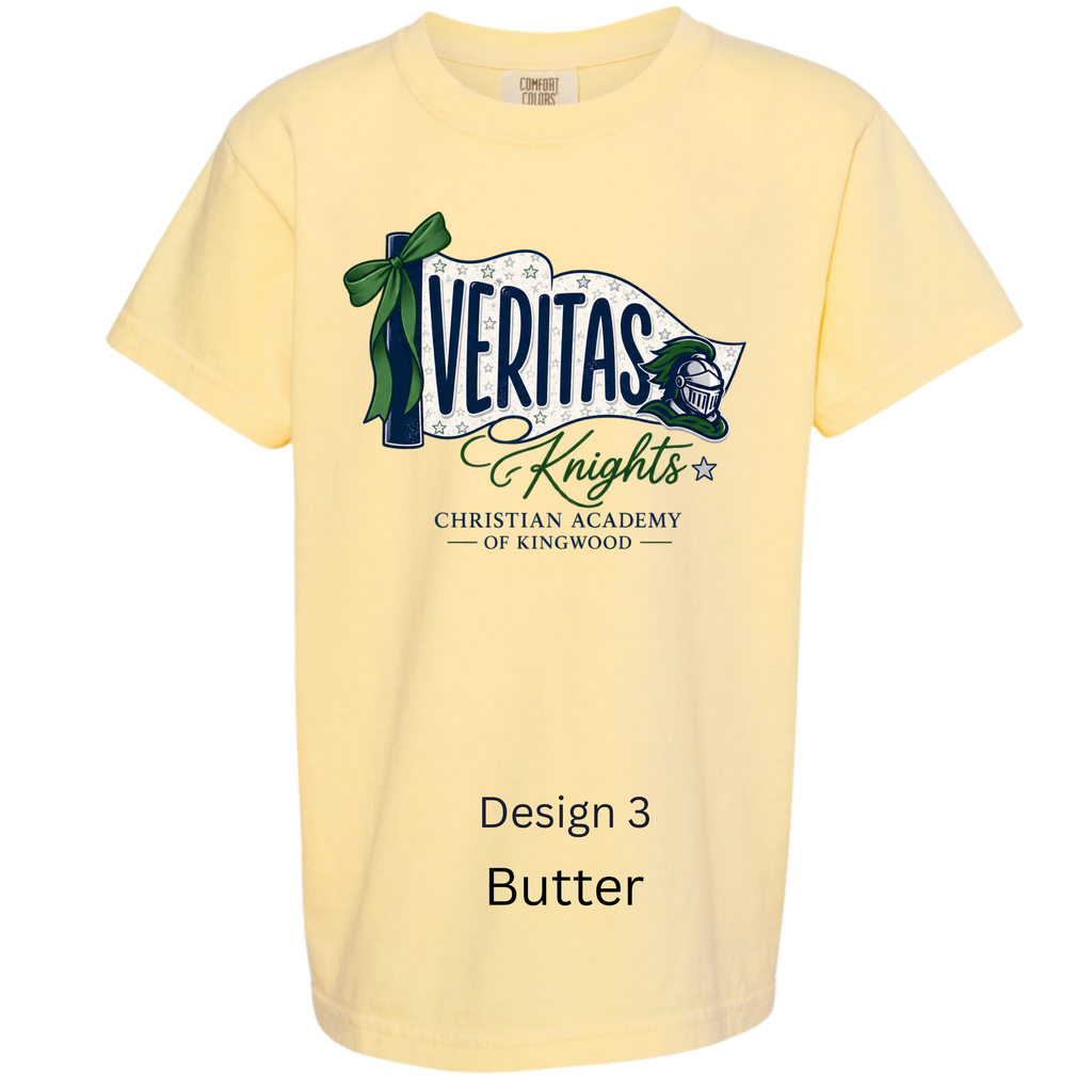 Veritas Christian Academy of Kingwood Comfort Colors T-shirts