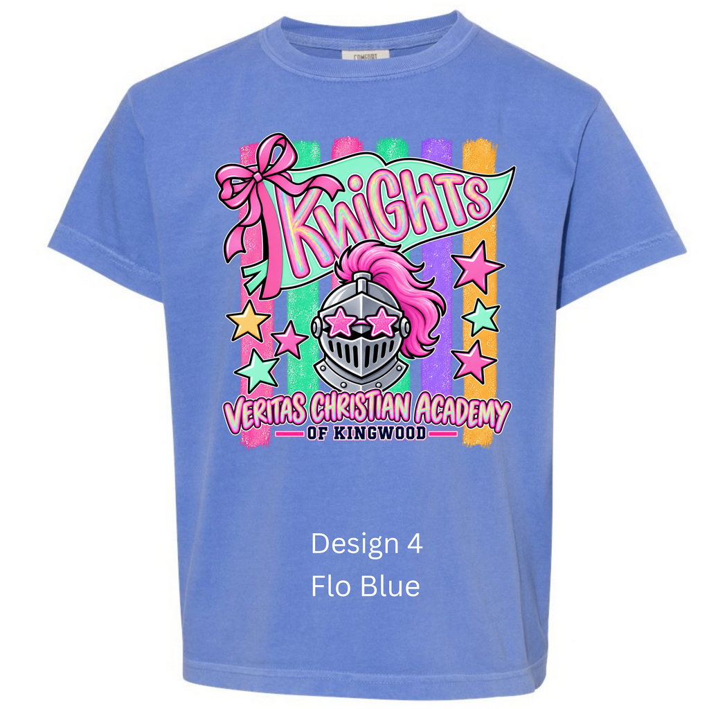 Veritas Christian Academy of Kingwood Comfort Colors T-shirts