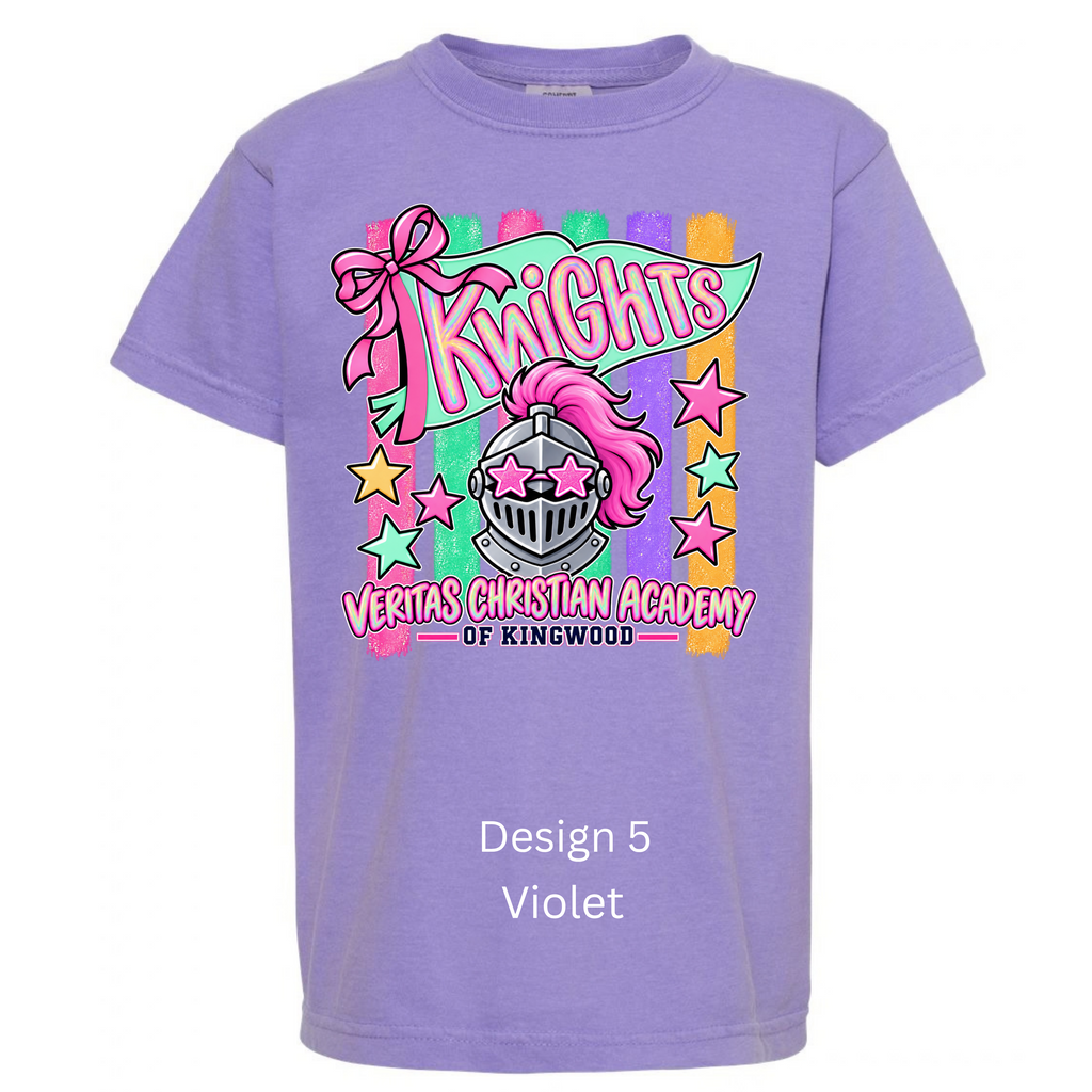Veritas Christian Academy of Kingwood Comfort Colors T-shirts