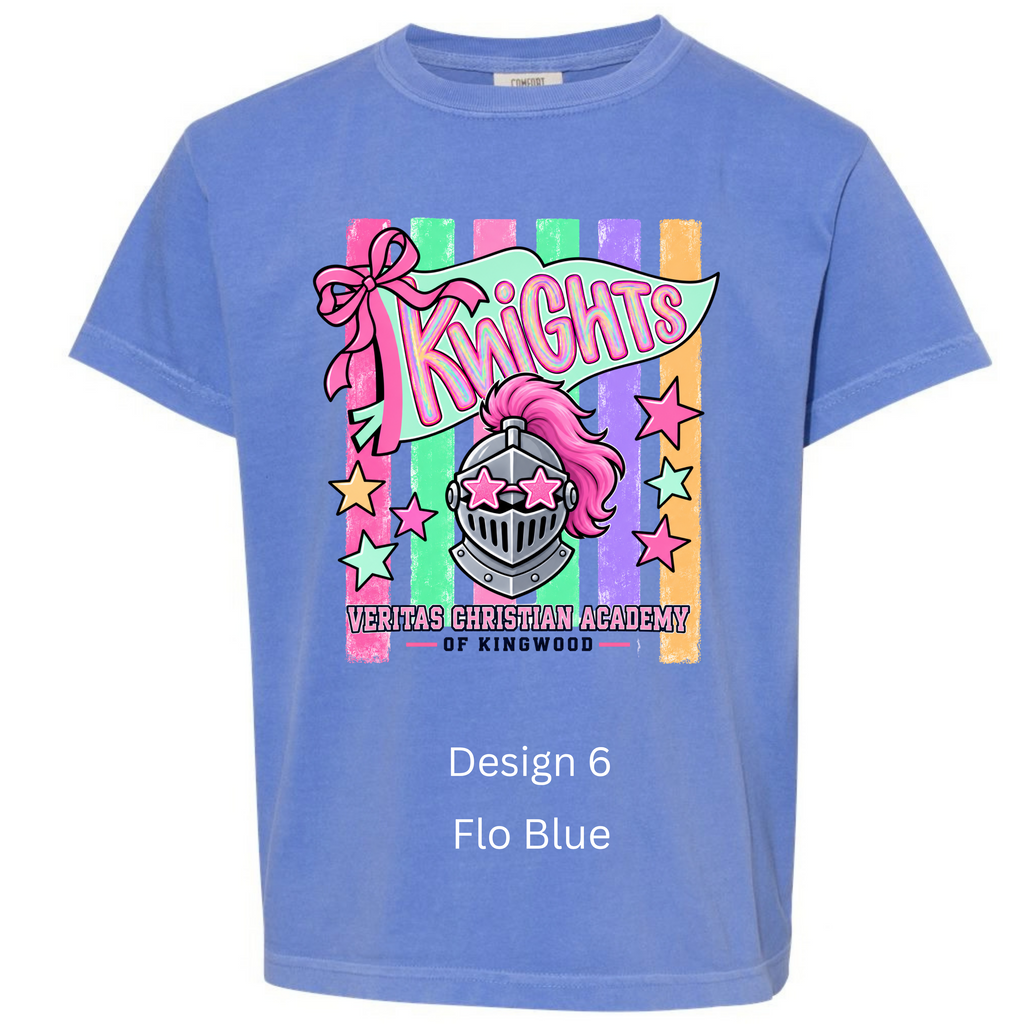 Veritas Christian Academy of Kingwood Comfort Colors T-shirts