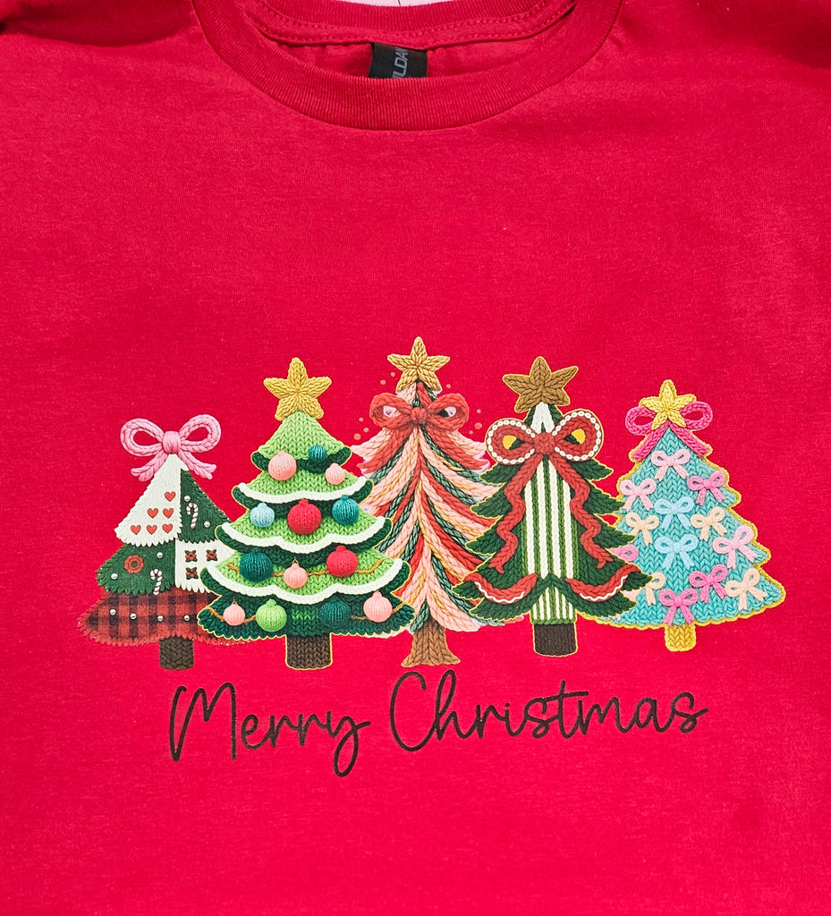 Christmas Trees T-shirt Long Sleeve/Short Sleeve