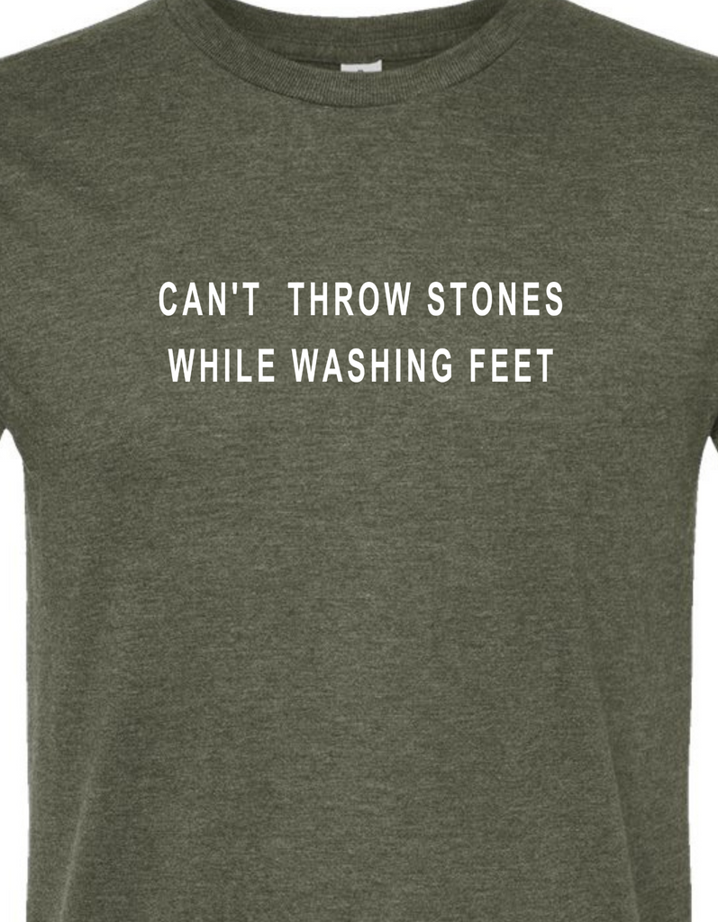 Can't Throw Stones While Washing Feet
