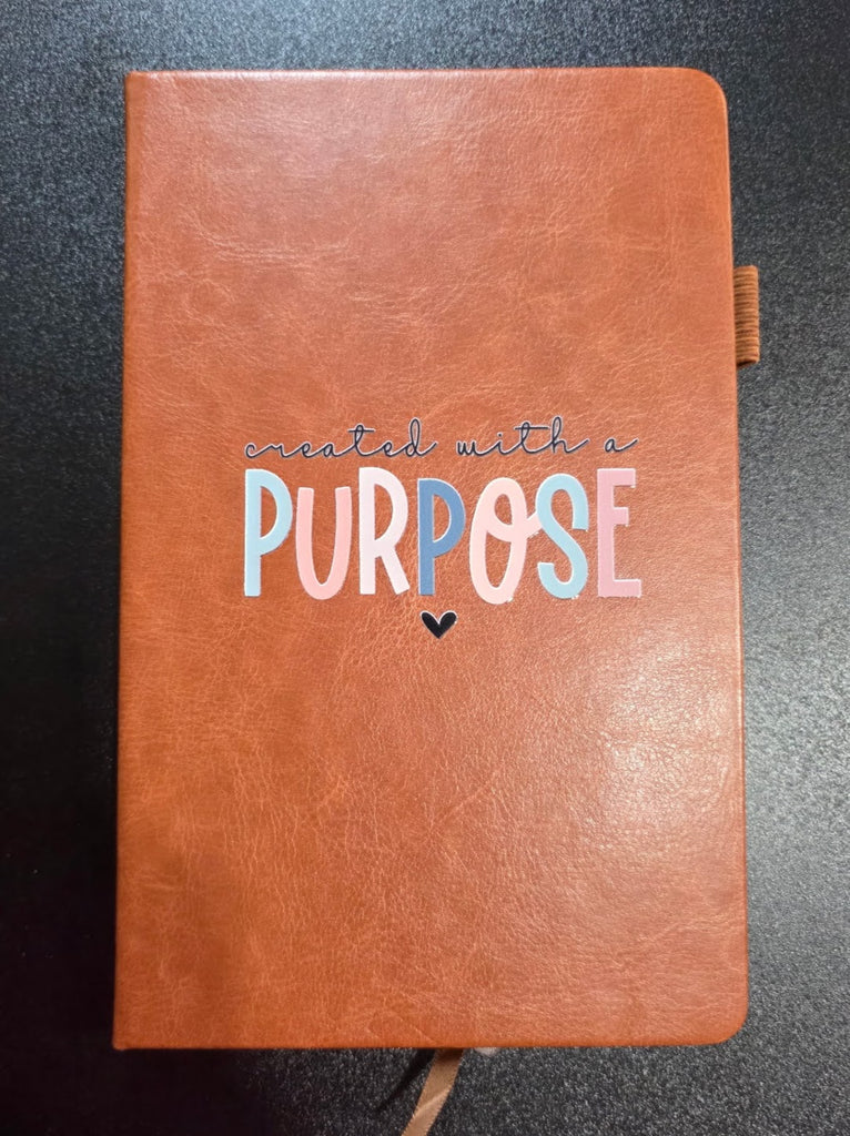 Journal 5x8, Created with a Purpose