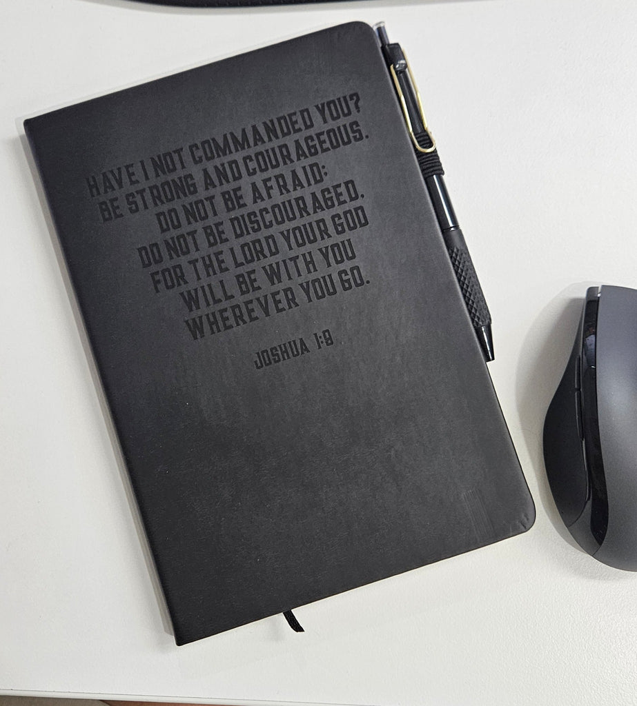 Journal 5.5 x 8.25, Joshua 1:9