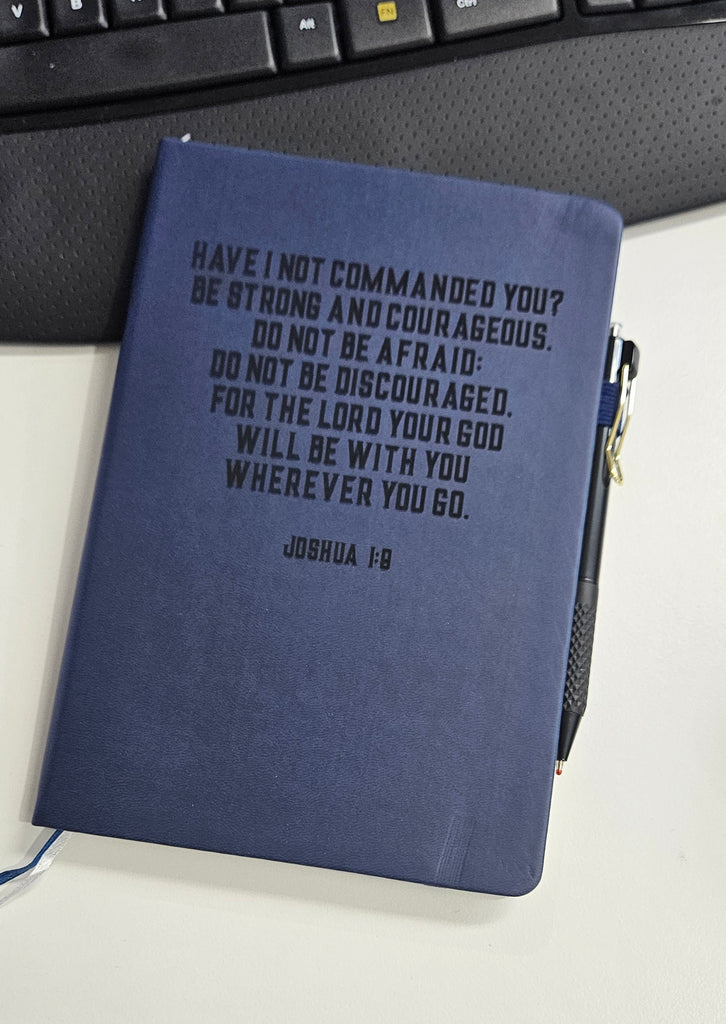 Journal 5.5 x 8.25, Joshua 1:9