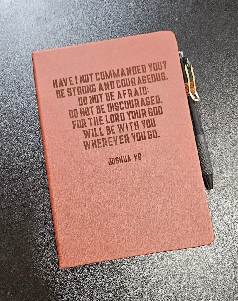 Journal 5.5 x 8.25, Joshua 1:9