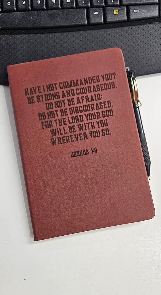 Journal 5.5 x 8.25, Joshua 1:9