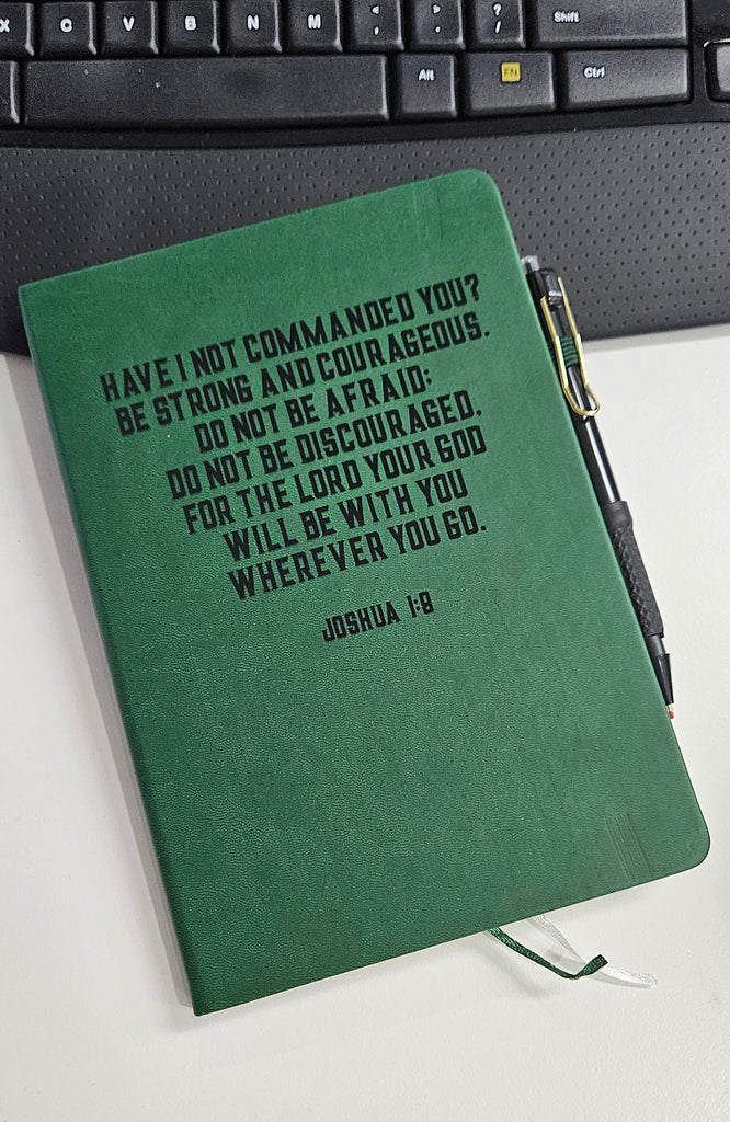 Journal 5.5 x 8.25, Joshua 1:9