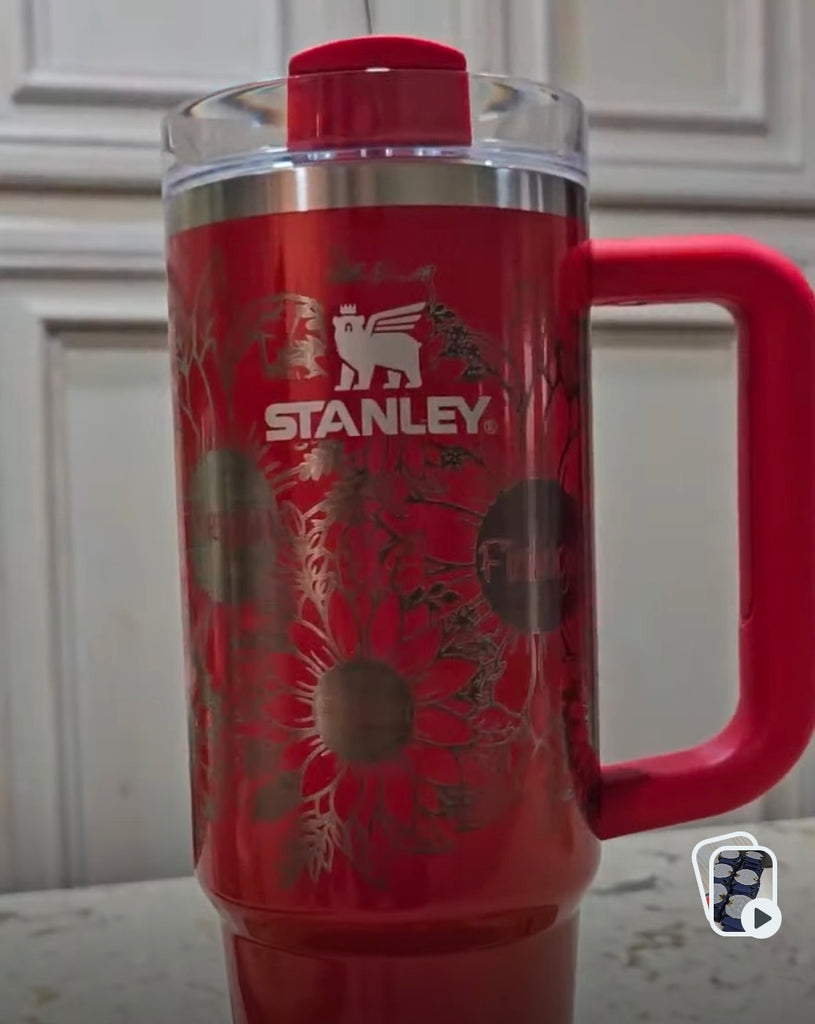 Custom Laser Engraving Logo/Name on Tumbler Provided by Customer