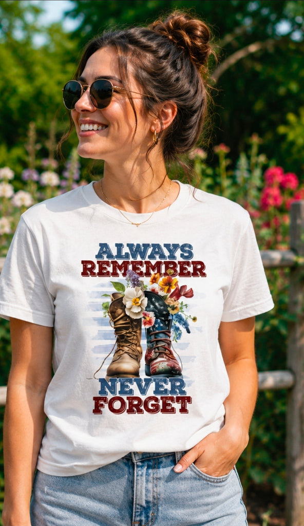 Always Remember Never Forget Memorial Day on Anchor 2026 T-shirt.