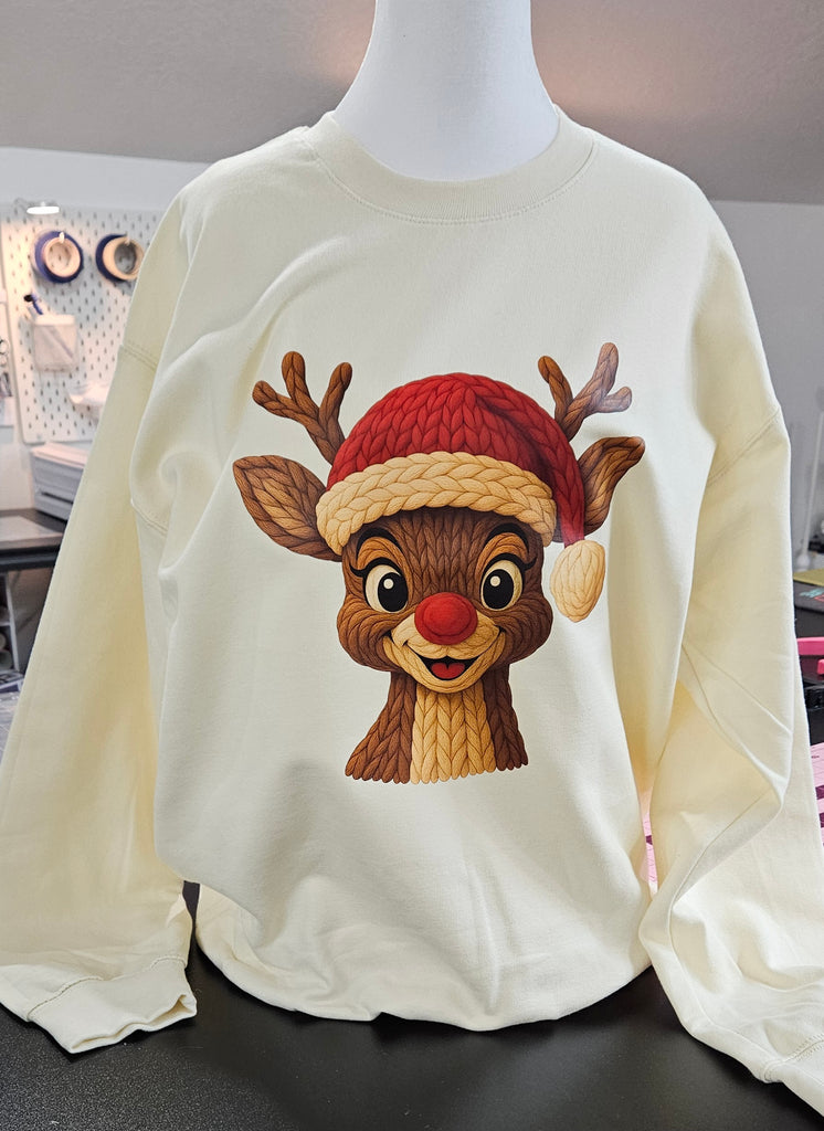 Rudolph Christmas Top