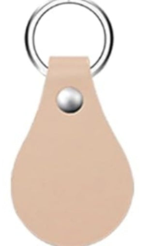 Leather Keychain, Teardrop