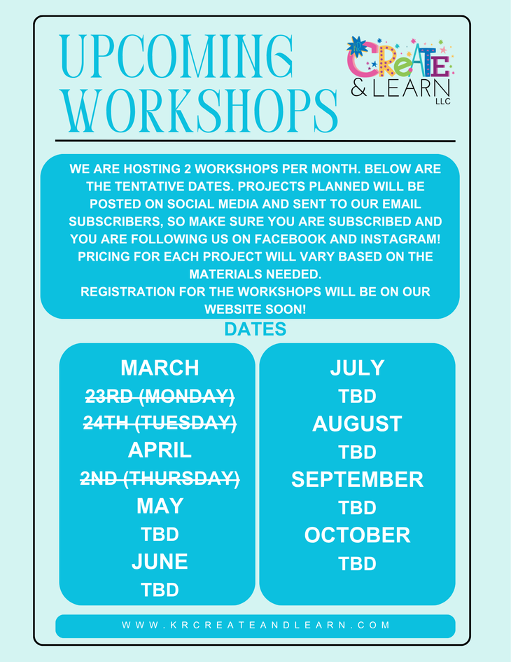 Workshops – KR Create And Learn